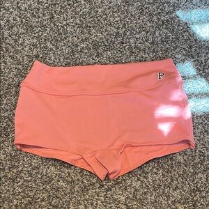 PINK Victoria’s Secret Peach Athletic Shorts – Size Small